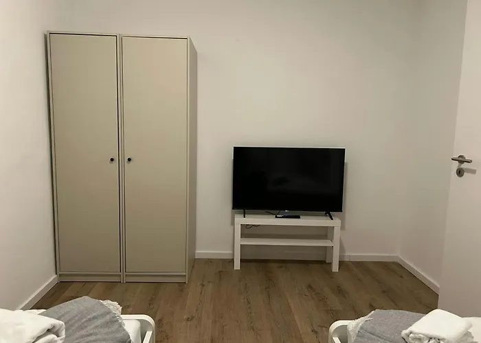 Lägenhet Modernes 1-zimmer Mit 2 Einzelbetten In Bei Frankfurt Offenbach am Main